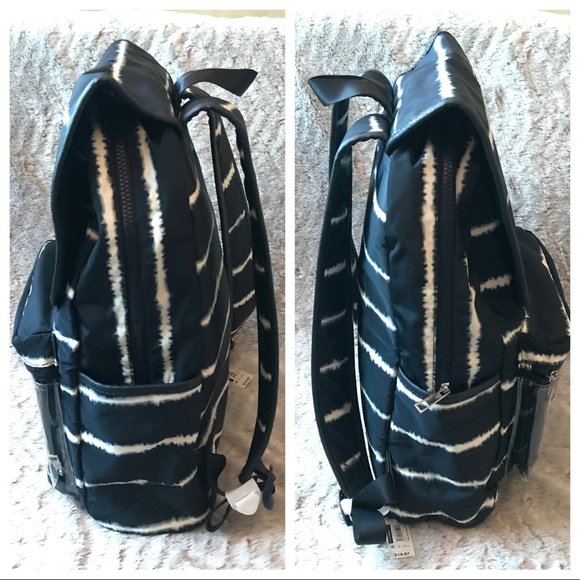 Flap Backpack w/ Vinyl Front Pocket - Picture 3 of 10